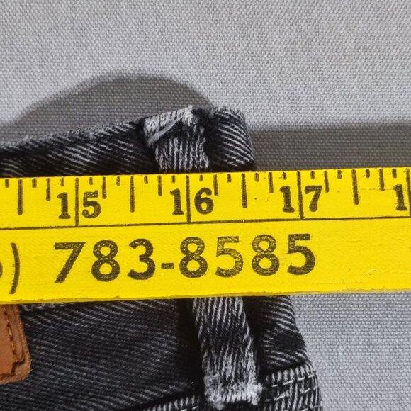 Zara Man Denim man's size 33X27 medium washed grey colour straight leg jeans - Picture 11 of 13